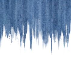 an abstract painting with blue and white colors