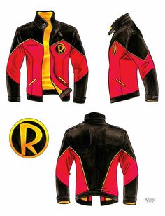 Red Robin Outfit, Robin Jacket, Robin Varsity Jacket, Spiderman Yellow Jacket, Robin Letterman Jacket, Yellow Jacket Superhero, Marvel Yellow Jacket, Yellow Jacket Suit Marvel, Robin Leather Jacket