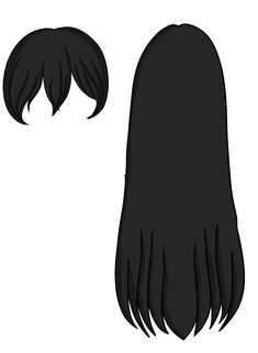 Gacha Green Screen Hair, Mha Oc Base Hair, Kny Oc Hairstyles, Gacha Body Sheet Hair, Demon Slayer Oc Hair Base, Gacha Long Hair, Long Hair Gacha, Demon Slayer Base Hair, Animation Hairstyles