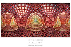 the cover art for alex grey's new album, net of being