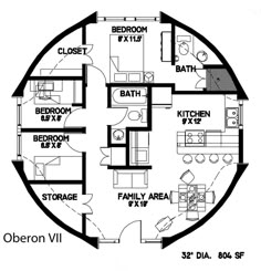 the floor plan for an apartment