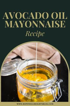 homemade avocado mayonnaise