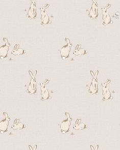 an image of rabbits in the grass on a light gray background with white outlines