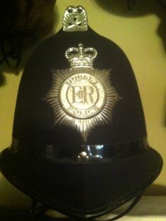 a black helmet with a crown on it