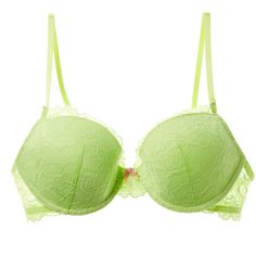 Blush Lingerie All Over Lace Push-Up Bra ($19) ❤ liked on Polyvore featuring intimates, bras, green, green lace bra, green bra, underwire push up bra, underwire bras and lacy bras Green Bra, Cheap Green Lace Bra, Spring Green Bra With Lace Trim, Light Green Bralette, Coquette Fitted Lace Bra, Lacy Bra, Green Bras, Knit Swimwear, Wedges Style