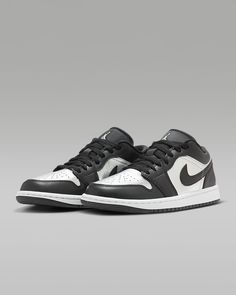 Air Jordan 1 Low SE Women's Shoe. Nike.com Stylish Athletic Shoes, Authentic Jordans, Nike Air Jordan 1 Low, Jordan Logo, Jordan 1 Low, Air Jordan 1 Low, Air Jordan, Grey Sneakers, Kids Sneakers