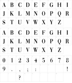 the font and numbers are all in different styles, but it is not very difficult to read