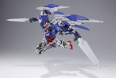 a robot that is standing in the air