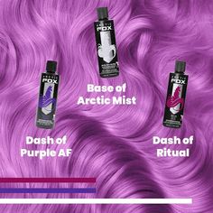 Arctic Fox Hair Color | BLOG – Tagged "Mixology" – Arctic Fox - Dye For A Cause Arctic Fox Arctic Mist, Arctic Fox Hair Color Mixes, Arctic Fox Hair Dye Mixes, Arctic Fox Violet Dream Mixes, Arctic Fox Purple Mixes, Poison Arctic Fox, Arctic Fox Pink Mixes, Arctic Fox Purple Shades, Arctic Fox Hair Dye Violet Dream