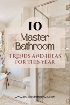 Master bathroom ideas
