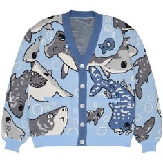 Cute Shark Stuff, Sea Creature Outfit, Ocean Inspired Clothes, Cat Shark Outfit, Sharkcore Outfits, Shark Stuff, Silly Clothing, Shark Sweater Aesthetic, Shark Fashion