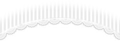 a white lace border on a striped background