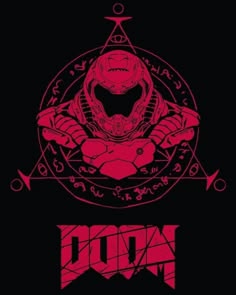 an image of a man in red and black with the words'now'on it