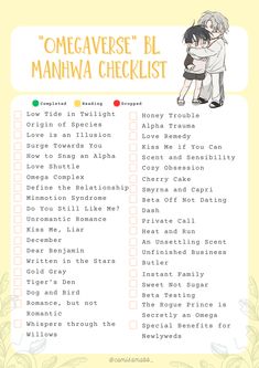 a checklist with an image of two people hugging each other and the words on it