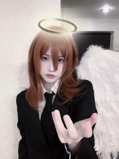Angel Devil Cosplay, Angel Chainsaw Man Cosplay, Angel Devil Costume Chainsaw Man, Aki And Angel Cosplay, Easy Cosplay Costumes, Aki Gundevil Cosplay, Angel Devil Hairstyle, Akiangel Cosplay, Csm Cosplay