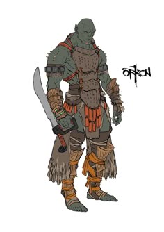 an image of a man with a knife in his hand and the word opfu on it