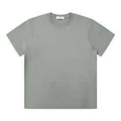 Men’s Pure Cotton Solid Color Basic T-Shirt Fabric: 100% Cotton Size: S, M, L, XL, 2XL, 3XL Multiple Color Selections: White, Black, Gray Green, Camel, Apricot, Navy Blue  Season: Summer Solid Color Graphic Tee With Crew Neck, Classic Crew Neck Shirt With Relaxed Fit, Classic Relaxed Fit Shirt With Crew Neck, Solid Color Shirt With Graphic Print And Relaxed Fit, Relaxed Fit Plain Crew Neck Shirt, Plain Crew Neck Top For Streetwear, Classic Gray Tops For Streetwear, Classic Solid Crew Neck Shirt, Basic Crew Neck Shirt For Streetwear