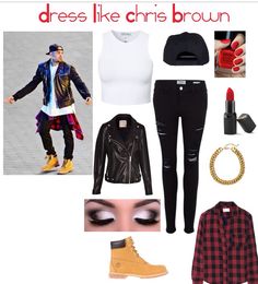 Dress like Chris Brown from "Loyal" Chris Brown Loyal Outfit, Chris Brown Outfit Inspo, Chris Brown Outfits Ideas, Chris Brown Wall To Wall Outfit, Concert Outfit Ideas Chris Brown, Chris Brown Kiss Kiss Outfit, Outfit Ideas For Chris Brown Concert, Chris Brown Tour Outfits Ideas, Chris Brown Outfits Concert Ideas