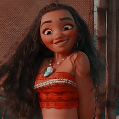 Moana Encanto, Moana Aesthetic Icon, Moana Hair, Moana 2 Aesthetic, Moana Pfp Icon, Moana Pfps, Moana Aesthetic Cartoon, Aesthetic Moana, Moana Aesthetic Disney