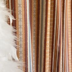 Geometric Curtains - Etsy Retro Striped Curtains, Rust Red Curtains, Retro Drapes, 1970s Drapes, Orange Textured Fabric Curtain, Mid Century Modern Curtains, Art Deco Curtains, Retro Curtains, Modern Drape