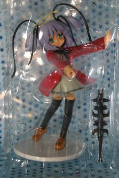 an action figure in a plastic case