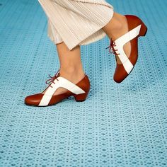 Vintage Inspired, Genuine Leather, Retro Women Shoes, Brown Shoes, Beige Straps, Swing Shoes, 50s, 60s, 70s Shoes, Swing Dancing Shoes - Etsy 70s Dance Shoes, Retro Dance Shoes, Retro Dance Shoes Style, Swing Dancing Shoes, Vintage Leather Dance Shoes With Round Toe, Vintage Dance Shoes With Leather Sole And Round Toe, Vintage Leather Dance Shoes For Formal Occasions, Vintage Closed Toe Dance Shoes With Leather Sole, Vintage Leather Dance Shoes With Almond Toe