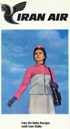 an advertisement for the air france airline with a woman in pink and white dress holding her arms out