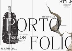 the front cover of an article about fashion