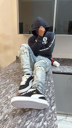 #fashion #drip Drip Style, Cool Drip For Boys, Blue Amiri Sneakers Outfit, Drip Poses, Drip Creationz Shoes, Streetwear Chains Men, Dark Blue Jeans Drip, Uk Drip Beanie, Outfits Drip Hombre