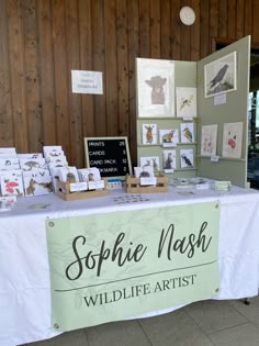 Heres my most recent art fair stall set-up! Diy Stall Decoration Ideas, Diy Market Stall Decoration Tips, How To Set Up A Craft Stall, How To Display Prints At Craft Fair, Stall Decoration Ideas Fair, Exhibition Stall Ideas For Businesses, Art Stall Display Ideas, Art Stall Display, Stall Decoration Ideas Exhibition