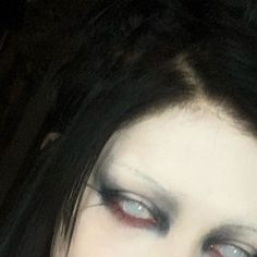 A on Instagram: "Contacts “Gridding White” from Eyemoody! Use code “glam222” for 15% off" Eye Whites, Creepy Contacts, White Contacts, Black Contacts, White Eye Contacts, Black Eye Contacts, Goth Contacts, White Contacts Makeup, Zombie Makeup Aesthetic