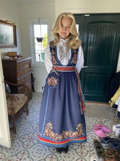 Netherlands Dress, Modern German Clothing, Norway National Costume, Traditional European Dress, Traditional German, European Traditional Dress, German Culture Clothing, Scandinavian Culture, Scandinavian Folk Style