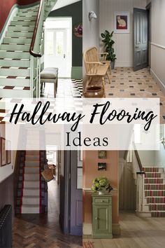 hallway flooring ideas that are easy to do with the kids and adults in their home