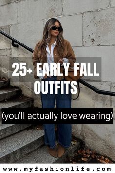 Stuck between seasons? These 25+ early fall outfits make getting dressed simple and stylish. Packed with cute early fall outfits, you’ll love how easy it is to mix layers and light fabrics. These transitional fall outfits are also perfect for navigating that weird late summer outfits early fall window. College Tour Outfit, Fall Weather Outfits, Plus Size Capsule Wardrobe, Late Summer Outfits, College Tour, Mom Fall, Early Fall Outfits, Fall Transition Outfits, Jacket Pins