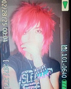 Scenemo Haircut, Scene Kid Cut, Scene Kid Haircut, Scene Kid Mullet, Scene Mullet, Masc Scene Hair, Pink Emo Hair, Emo Scene Spiky Hair, Emo Pink Hair