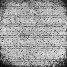 an old paper with the words written in cursive writing on it, as well as