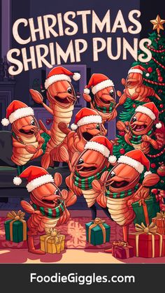 Shell-ebrate the Holidays: Christmas Shrimp Puns