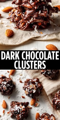 Image for 5-Ingredient Dark Chocolate Coconut Almond Clusters