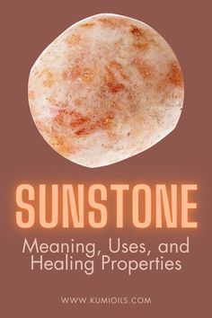 A glance at a sunstone crystal fills your heart with positive energy, energizing you with good fortune. It holds luminous energy and gives everyone a feeling of sunny days. If you tend to feel weighed down by the cold winds, cloudy skies, and early nights, then sunstone is the perfect pick-me-up for lifting your body, mind, and soul.

In warm colors such as orange, gold, red, and brown, and a translucent look, sunstone's meaning is joy and abundance. Sandstone Crystal Benefits, Sunstone Crystal Properties, Sunstone Jewelry Meaning, Pendulum Crystal Meaning, Sunstone Meaning And Uses, Natural Sunstone Healing Properties, Peach Sunstone Meaning, Sunstone Healing Properties, Sunstone Benefits And Properties
