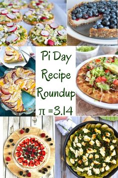 Celebrate a healthy Pi Day with 37 round recipes in this Pi Day Healthy Recipe Roundup from registered dietitians including gluten-free, vegetarian & vegan! Circular Foods For Pi Day, Pi Day Appetizers, Circular Foods, Pi Day Dinner Ideas, Pi Day Food Ideas, Circular Snacks For Pi Day, Pi Day Potluck Ideas, Pi Day Recipes, Circular Food
