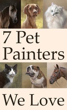 seven pet painters are featured in this book