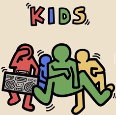 Keith Haring Frank Ocean, Keith Haring Tyler The Creator, Rap Album Covers To Draw, Simple Boombox Illustration, Keith Haring Hip Hop, Boombox Doodle Illustration, Colorful Boombox Poster, Nostalgic Boombox Art, Keith Haring Boombox