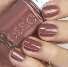 Essie Rooting For You, Rosewood Nail Color, Essie Piece Of Work, Essie Mochachino, Essie Rose To The Occasion, Rose Brown Nail Polish, Brown Nails Essie, Essie Rust Worthy, Essie Woven With Wisdom