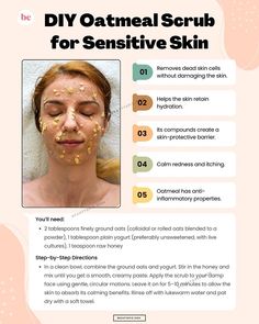 Homemade Facial Scrub, Diy Oatmeal, Oatmeal Scrub, Diy Face Scrub, Fresh Aloe Vera Gel, Fresh Aloe Vera, Severe Acne, Scrub Recipe, Light Moisturizer