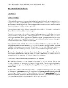 a document with the words, information and other things in it