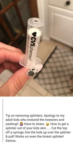 Splinter Trick, Splinter Removal Hacks, Removing Splinters, Splinter Removal For Kids, Easy Splinter Removal, Remove Splinter Hack, Tricks To Get Splinters Out, Remove A Splinter, Splinter Hack