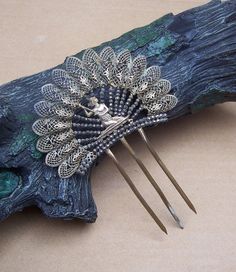Egyptian Comb Design, Ornate Ancient Comb Styles, Ancient Decorative Hair Comb, Egyptian Comb, Antique Decorative Metal Comb, Ancient Hair Combs, Ancient Egyptian Comb, Ancient Egyptian Hair Combs, Decorative Antique Comb With Gemstones
