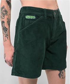 Corduroy Streetwear, Black And Green Corduroy Shorts, Shorts Outfits Men Streetwear, Cordoury Shorts, Rsq Utility Corduroy Shorts, Streetwear Vintage Corduroy, Green Shorts For Streetwear, Olive Green Corduroy Shorts, Taxer Corduroy Shorts
