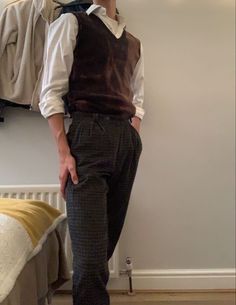 Mens Outfits Dark Academia, Dark Academia Clothing Men, Dark Academia Clothes Men, Dark Academia Mens Outfits, Men Dark Academia Outfit, Dark Academia Outfit For Men, Mens Dark Academia Outfit, Acadamia Mens Clothing, Dark Academia Mens Fashion