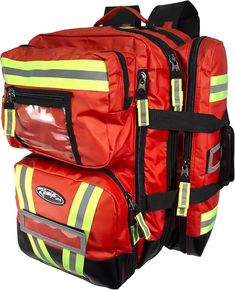Durable EMT Bag - Designed with heavy-duty, water-resistant tarpaulin material, this large EMT bag ensures longevity and reliability for your medical supplies. Ideal for first aid, emergency survival kit, and EMT equipment bag. Emt Bag, Medical Backpack, Emergency Survival Kit, Paramedic, Search And Rescue, Survival Kit, Medical Supplies, Heavy Duty, Water Resistant